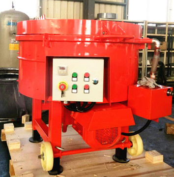 2022 DEX 500kg MT500 Pan Mortar Castable Mixer for Refractory