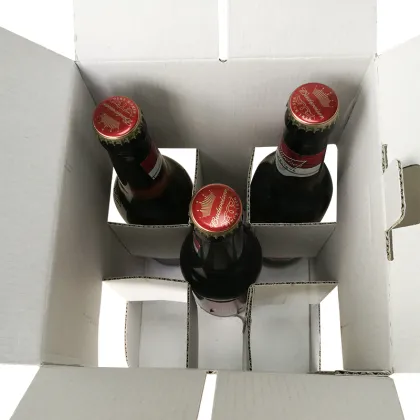Low Price 4 Pack Bottles Beer Paper Box