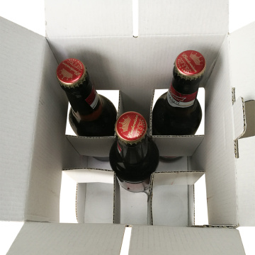 Custom 4 Pack Beer Box with Handle