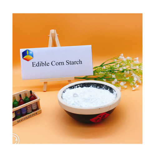 Corn starch packaging edible