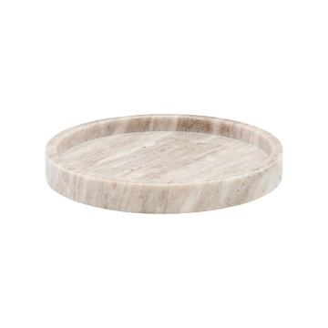 2024 Trendy Travertine Home Decor: Marbled Show Trays for Jewelry, Cosmetics & Kitchen Display