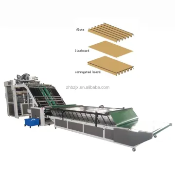 ZH-A Automatic Flute Laminator Paper Laminating Machine