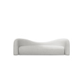 Nordic apartment curved home living room sofa