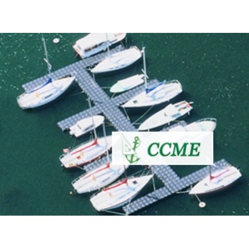 Marina Dock use HDPE plastic floating pontoons