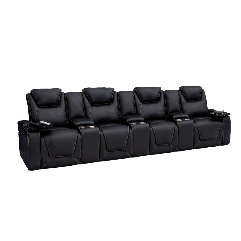 Electric VIP Home Theater Leather Recliner Sofa