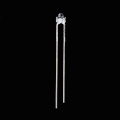 1,8 mm gelbe Durchgangsloch-LED, klar 580 nm