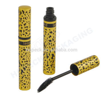 PETG round shape mascara container,
