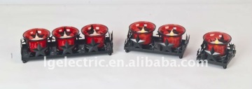 3sets metal candlesticker