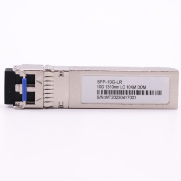 10GBASE-LR SFP+ Single Mode 10G Optical Transceiver 1310nm 10km Duplex LC DOM