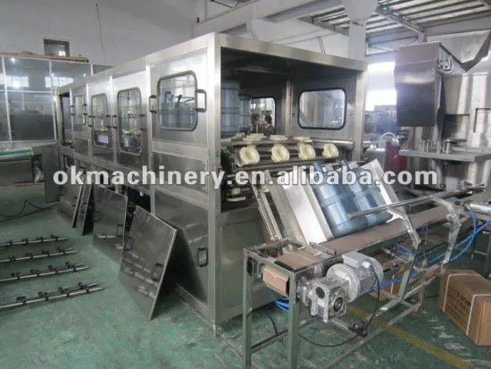 5gallon bucket mineral water washing filling and capping machine
