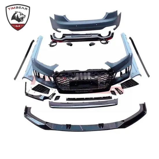 ABS Plastic Facelift Kit for Audi A5 to RS5 Upgrade 2020-2023