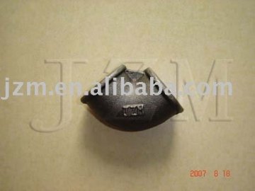 gi beaded and banded malleable iron pipe fittings dimensions 1/8''-6''