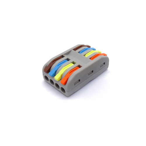 PCT-2-4 Cororful Conjoint Cage Spring Terminal Block