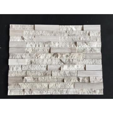 Pila de cuarzo de combate blanco de lujo al por mayor para la decoración de la pared del hotel