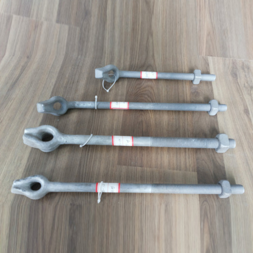 Hdg Carton Steel Thimble Eye Bolt Manufactured In Ansi Standard