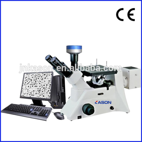 4XC Trinocular Inverted Metallurgical Microscope with camera and CCD