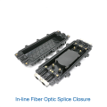In-line 12 cores outdoor fiber splice joint enclosure
