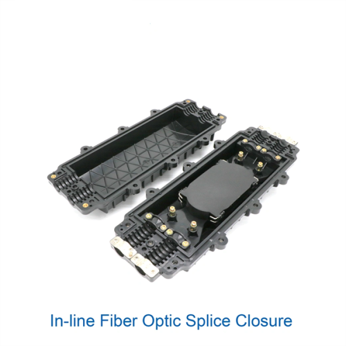 Joint Splice Enclosure In-line 12 cores outdoor fiber splice joint enclosure Manufactory