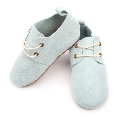 Nuovi stili di moda in pelle per bambini in gomma scarpe oxford