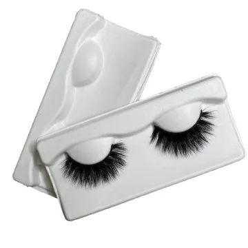 Biodegradable Custom Logo Molded Eyelash Packaging Tray