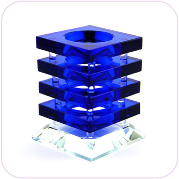 high quality crystal glass pen holder