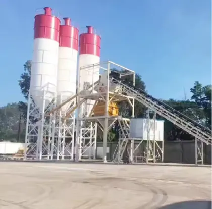Commercial Concrete Mixing Plant