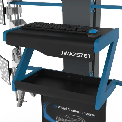 Trazado Automático de Objetivos para Alineador de Ruedas 3D Conforme Elevador de Dos Postes o Tijeras de Mediana Altura