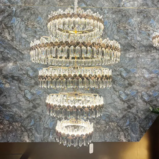 Modern Luxury Large Crystal Ring Chandelier for Living Room Villa