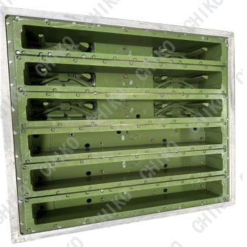 Fábrica de moldes de embalaje de espuma LED: EPS y moldes de aluminio para televisores de 43 pulgadas a 50 pulgadas