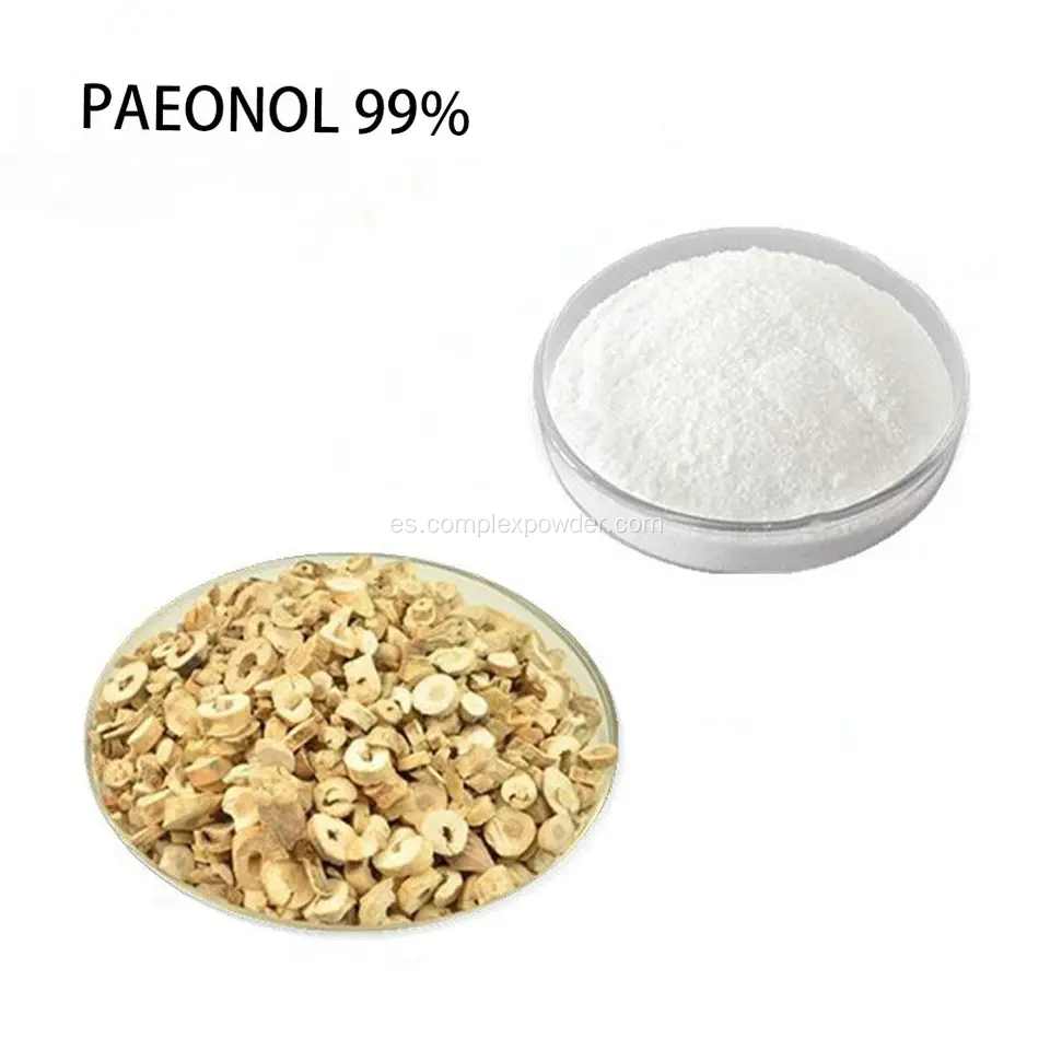 Paeonia Sufruticosa Raíz Extracto de corteza Paeonol 99%