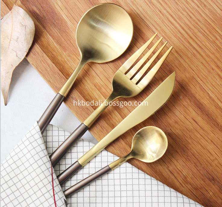 stainless steel utensils set