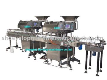 LED16 tablet counting and filling machine