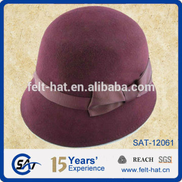 Fashion Ladies' Wool Felt bucket Hats
