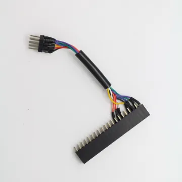 Pin header male to female header wire harness