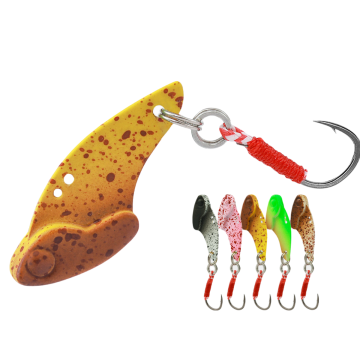 Mini 26mm 2.7g Vibrating Metal Vib Lure for Bass Fishing in 5 Colors