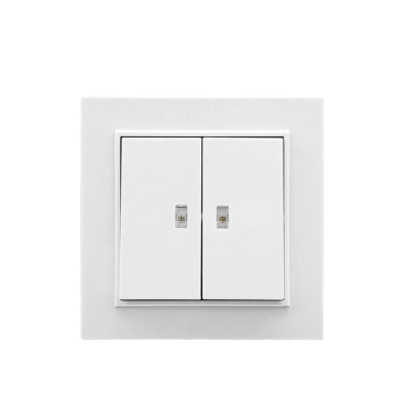 2 gang Light Switch with LED Indicator
