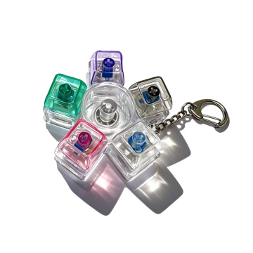 5-Axis CNC Luminous Fidget Spinner Keychain