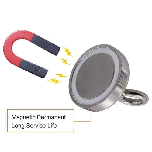 Magnete al neodimio con gancio da pesca