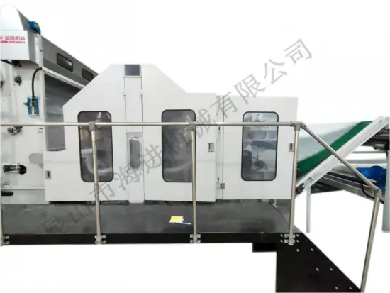 single cylinder double doff carding machine