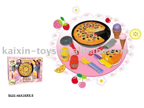 1086661 EN71 approval Kitchen Play Toy Pizza set