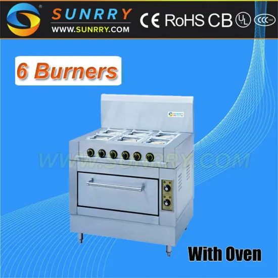Manufacturer OEM commericial restaurant standing style stainless steel body cast iron gas stove burner grates