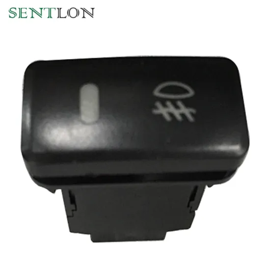 12V DC Panel Mount Latching Fog Light Switch with Red Pilot for Toyota Nissan