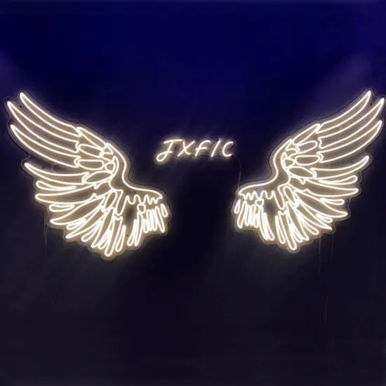 LED NEON SIGN FLYING WINGS