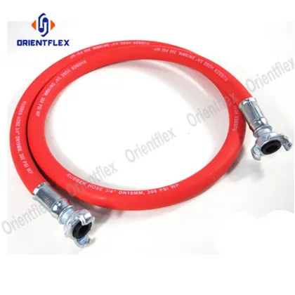 Black pneumatic air compressor whip hoses