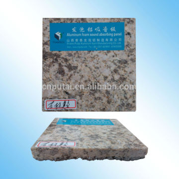 aluminum foam composite marble tiles