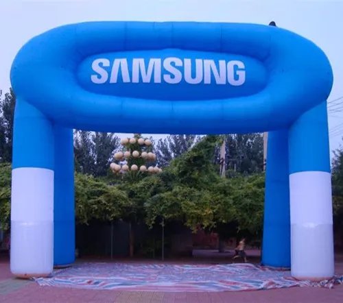 4 four legs inflatable arch,blue arch for advertising