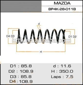 REAR coil springs for MAZDA AXELA/ BK5P