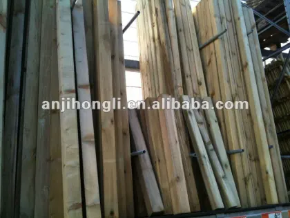 Carbonized China Fir Wood Stake