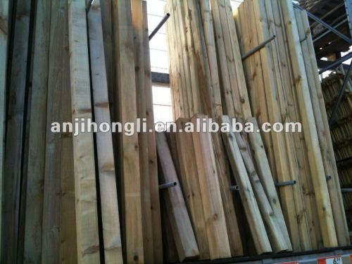 Carbonized China Fir Wood Stake