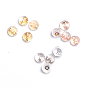 925 Sterling Silver Hypoallergenic Dome Earring Back with Silica Gel Coating